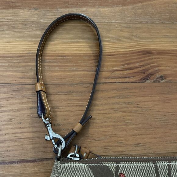 Coach VTG Coral Fish Appliqué Mini Bag & Key Ring Limited Edition H05Q-1491 - Picture 10 of 16